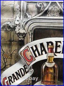 Ancienne Affiche Grande Charentaise old poster Alcool