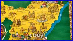 Ancienne Affiche Le Vignoble d'Alsace Michel Strasbourg Willy Fischer An 50
