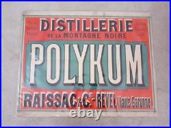 Ancienne Affiche Publicitaire Distillerie RAISSAC Et Cie REVEL Deco Bar Bistrot