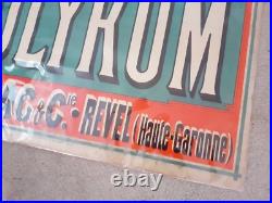 Ancienne Affiche Publicitaire Distillerie RAISSAC Et Cie REVEL Deco Bar Bistrot