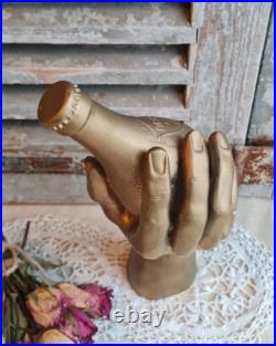 Ancienne Publicite Statuette Vintage Orangina Main D'apres Vila