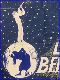 Ancienne affiche originale théâtre Avignon chêne noir La Befana Gérard GELAS