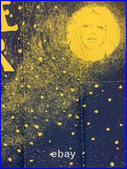 Ancienne affiche originale théâtre Avignon chêne noir La Befana Gérard GELAS