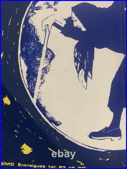 Ancienne affiche originale théâtre Avignon chêne noir La Befana Gérard GELAS