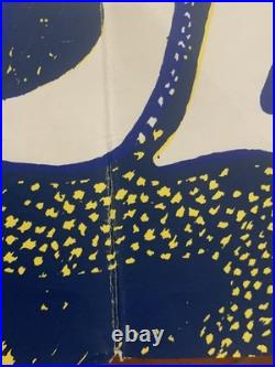 Ancienne affiche originale théâtre Avignon chêne noir La Befana Gérard GELAS