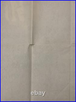 Ancienne affiche originale théâtre Avignon chêne noir La Befana Gérard GELAS