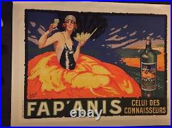 Ancienne affiche publicitaire FAPANIS