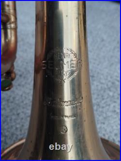 Ancienne trompette HENRI SELMER PARIS trumpet