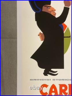 Armando Testa, 1960s Carpano (Napoleone) Original affiche c. A. Cm 100 x 70
