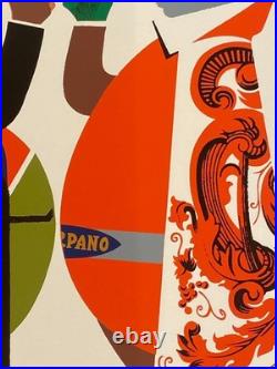 Armando Testa, 1960s Carpano (Napoleone) Original affiche c. A. Cm 100 x 70