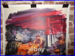 Authentique Affiche Ancienne Charbonnages De France Emprunt 5% 1962