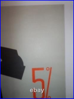 Authentique Affiche Ancienne Emprunt 5% Ptt 1964