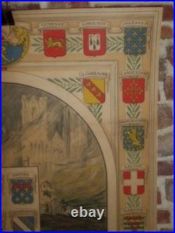 Authentique Affiche Ancienne Empruunt National 1920 Jacquier Et Cie A Lyon
