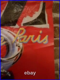 Authentique Affiche Ancienne Festival De Jazz En 1988