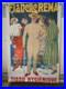 Authentique Affiche Ancienne Flanelle Rema