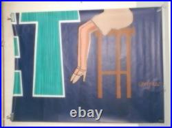Authentique Affiche Ancienne Get Par Raymond Savignac Authentique Affiche Ancienne Get Par Raymond Savignac