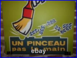 Authentique Affiche Ancienne Securite