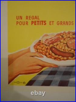 Authentique Affiche Ancienne William Saurin