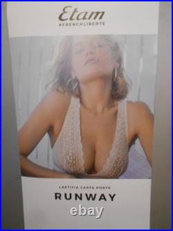 Authentique Affiche Photographique Lingerie Feminine Laetitia Casta Runway