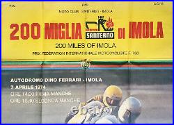 Autodromo Enzo e Dino Ferrari 1974 200 Miles of Imola Course Moto Club Santerno