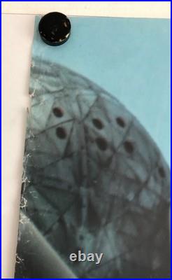 Belgique Bruxelles Capitale Européenne Affiche Originale C. 1960