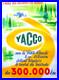 Belle Affiche Authentique Ancienne Pub Huile Yacco Signée M. Collet 56