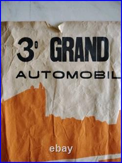 Belle Affiche Originale Du Grand Prix Automobile D' Albi Du 14 Juillet 1935