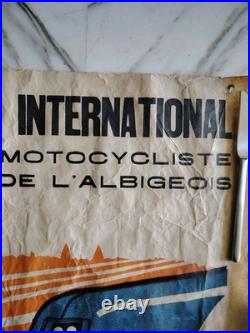 Belle Affiche Originale Du Grand Prix Automobile D' Albi Du 14 Juillet 1935