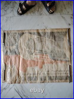 Belle Affiche Originale Du Grand Prix Automobile D' Albi Du 14 Juillet 1935