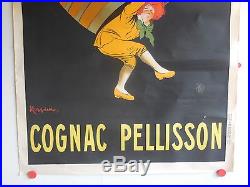 Belle affiche ancienne Cognac Pelisson par Cappiello
