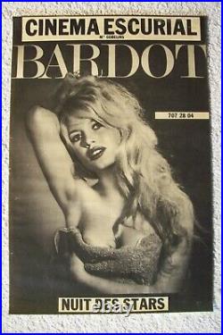 Brigitte Bardot Affiche salle de cinéma