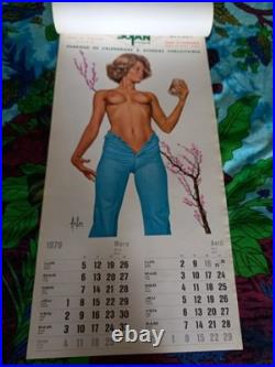 Calendrier Aslan Pin Up 1979