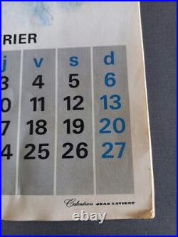 Calendrier PIN UP 1972 Illustré Par Giulio BERTOLETTI Calendrier Jean Lavigne