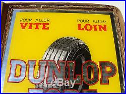 Calendrier Perpétuel Gerrer Publicité Dunlop Fort NEUF ancien Automobilia