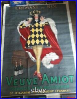 Cappiello Veuve Amiot affiche ancienne