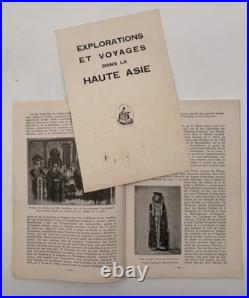 Carte Magnifique Croisière Jaune Citroën 1931 Asie Dossier Complet Super État