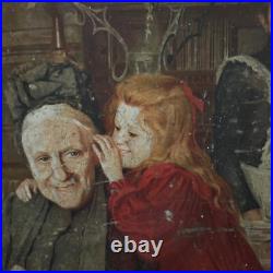 Carton publicitaire LU Jean Sanna 1900 Quelle Chance! A5273