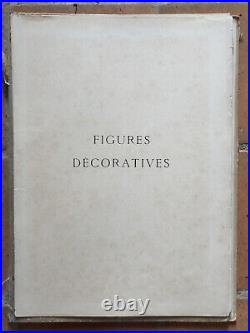 Cartonnage Portfolio Figures Décoratives Mucha 1905