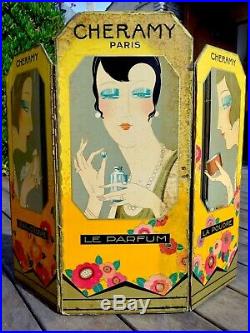 Cheramy Rare Triptyque Art Deco 1930. Paris