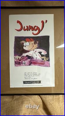 Collection Absolue Série Complète 3 Affiches CHARTREUSE Cocktails