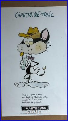 Collection Absolue Série Complète 3 Affiches CHARTREUSE Cocktails