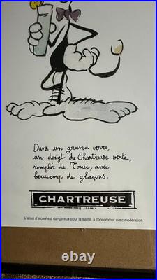 Collection Absolue Série Complète 3 Affiches CHARTREUSE Cocktails