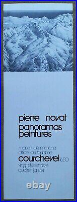 Courchevel Meribel Menuires 3 Vallees, 5 affiches anciennes ski/original posters