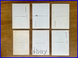 Ensemble de 6 cartes postales illustrées par Lefor Openo années 50-60