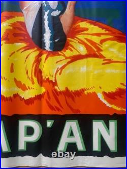 Fap Anis Original Vintage Liquor Poster c1920 by Maurice Delval