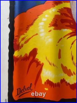 Fap Anis Original Vintage Liquor Poster c1920 by Maurice Delval