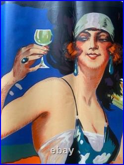 Fap Anis Original Vintage Liquor Poster c1920 by Maurice Delval