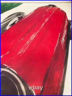 Federico Seneca, Vers 1950 COPPA DELLA PERUGINA Affiche Vintage Originale