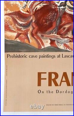 France Dordogne. Prehistoric cave paintings at Lascaux. Mourlot imprimeur