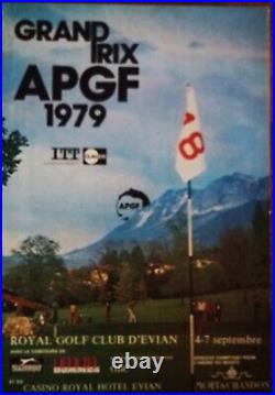 GOLF Affiche Originale Grand Prix APGF 1979